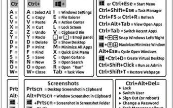Migliora l’Efficienza con le Scorciatoie da Tastiera Windows