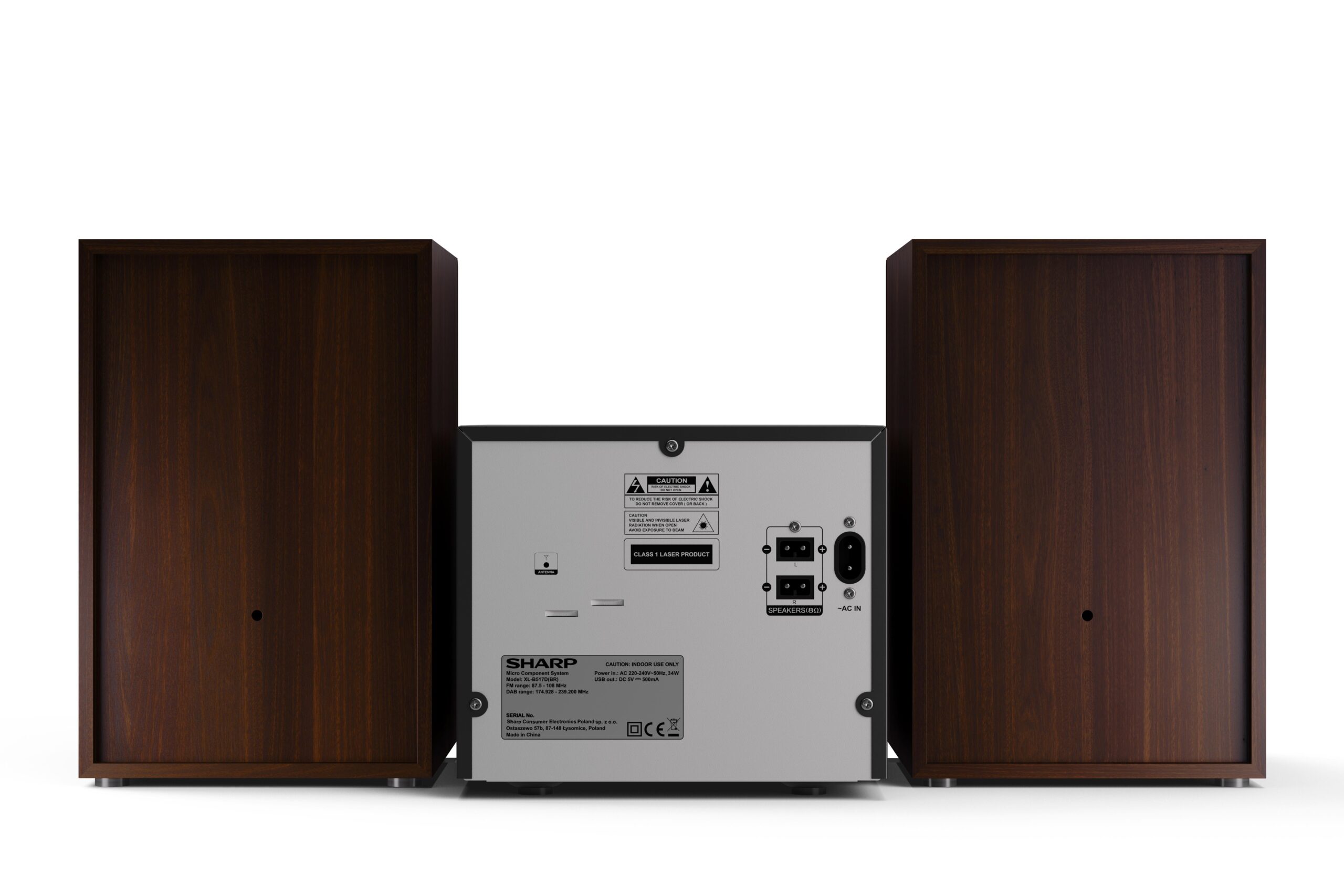 Kit 4 Altoparlanti Magnetici Rotondi 8 Ohm 2W – Custodia In Metallo Per Audio Fai-da-te E Dispositivi Visivi